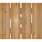 Ekena Millwork Spaced Board-n-Batten Shutters w/Z-Bar, Rough Sawn Western Red Cedar, 23W x 20H, PR RBS06Z23X020RWR - alternate 2